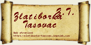 Zlatiborka Tasovac vizit kartica